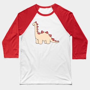 Long Neck Dino Mushie Baseball T-Shirt